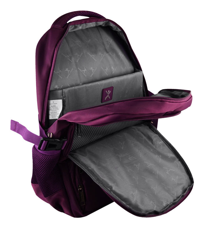 Perfect Choice PC-084686 maletín para laptop 43.2 cm (17") Mochila Púrpura