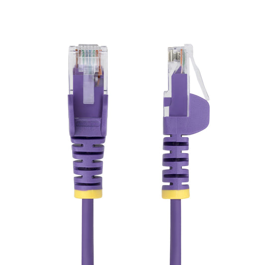 StarTech.com N6PAT15MPLS cable de red Púrpura U/UTP (UTP) Alrededor