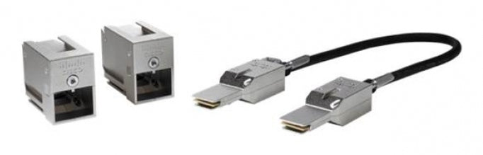 Cisco C9200-STACK-KIT= cable InfiniBand y de fibra óptica 0.5 m SFP Negro, Gris