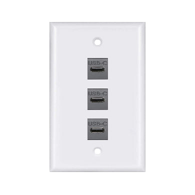 BRobotix 6005965 cambiadores de género de cables USB-C Negro