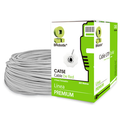 BRobotix 65740 cable de red Gris 305 m Cat5e U/UTP (UTP)