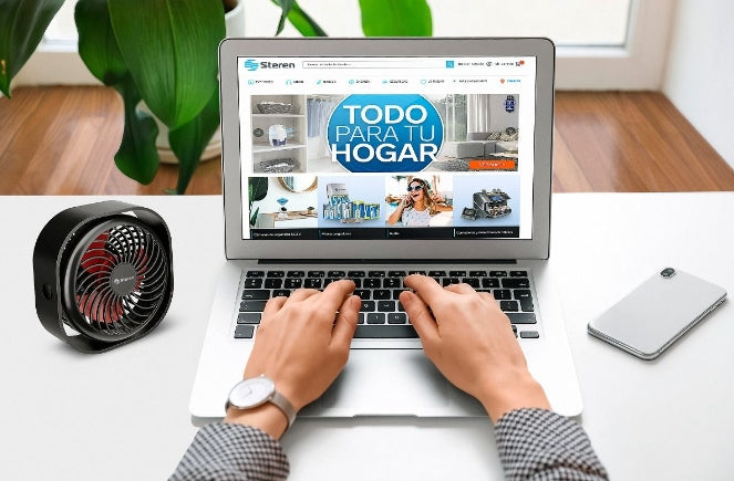 VENTILADOR PERSONAL DE ESCRITORIO RECARG