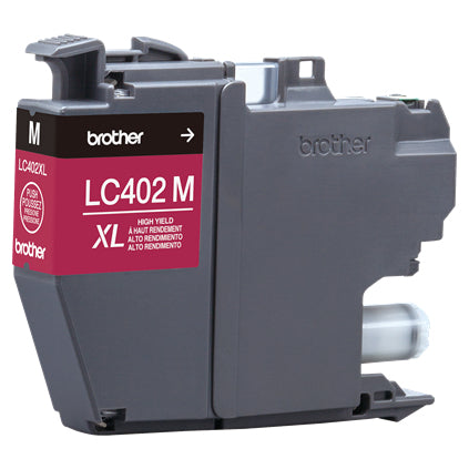 Brother LC402XLMS cartucho de tinta 1 pieza(s) Original Alto rendimiento (XL) Magenta