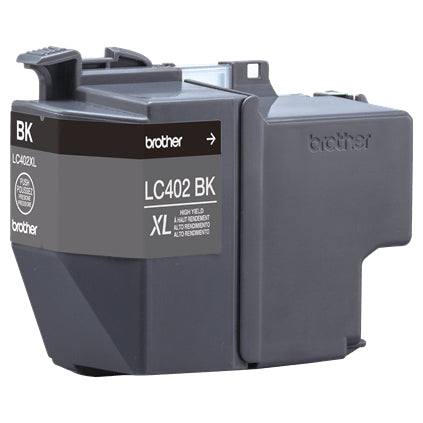 Tinta Brother LC402XL Súper Alto Rendimiento Hasta 3000 Páginas Color Negro