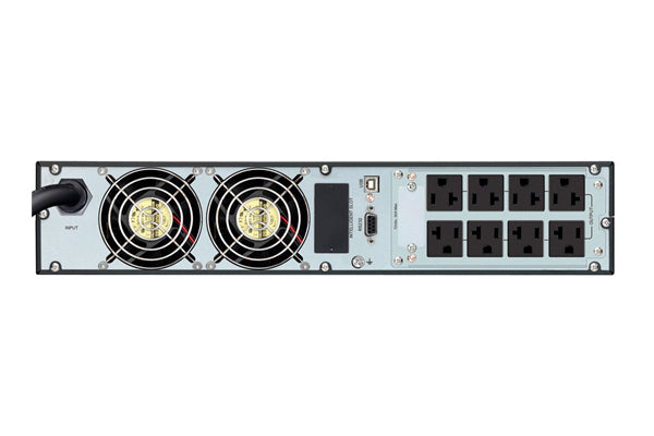 CDP UPO11-3RT sistema de alimentación ininterrumpida (UPS) Doble conversión (en línea) 3 kVA 2700 W 8 salidas AC