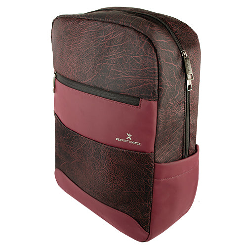 Perfect Choice PC-084174 maletín para laptop 43.2 cm (17") Mochila Rojo