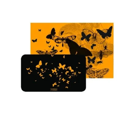 Perfect Choice PC-041696 alfombrilla para ratón Negro, Naranja