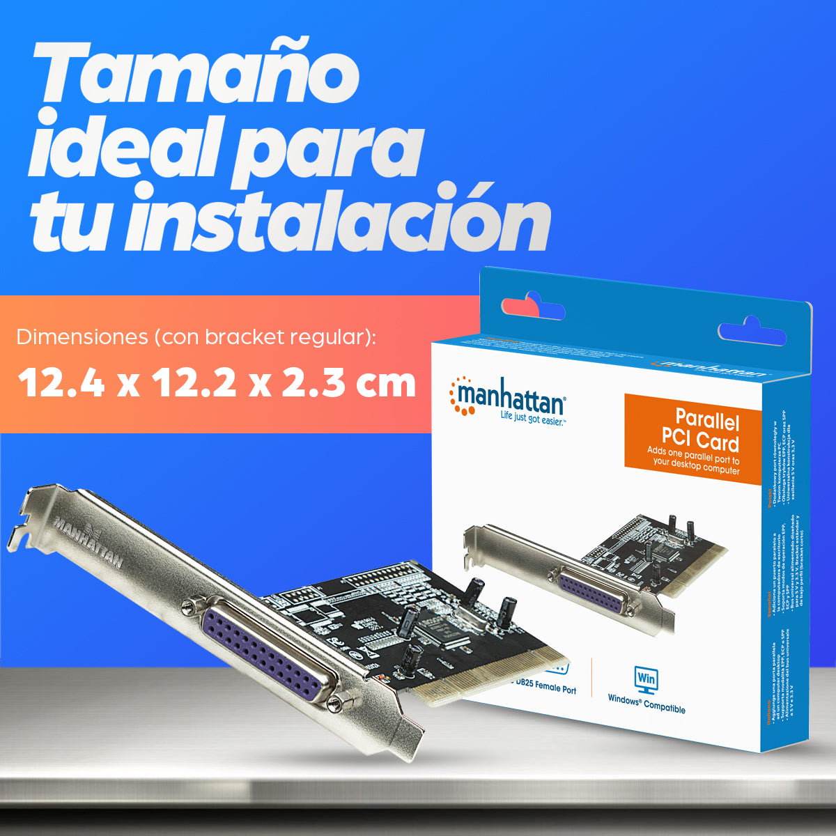 Manhattan 158220 tarjeta o adaptador de interfaz Interno