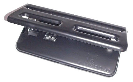 Perforadora Pegaso 333 Triple Ajustable P/30 Hojas Color Gris