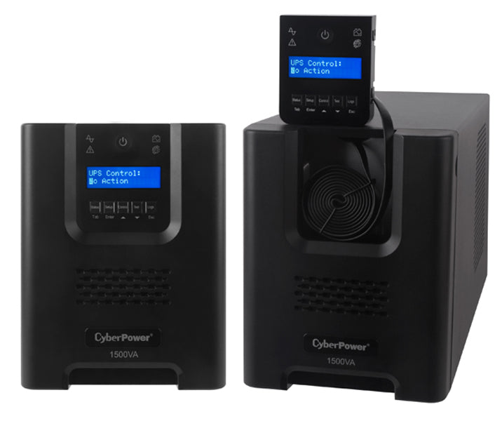 CyberPower PR1500LCD sistema de alimentación ininterrumpida (UPS) Línea interactiva 1.5 kVA 1050 W 8 salidas AC