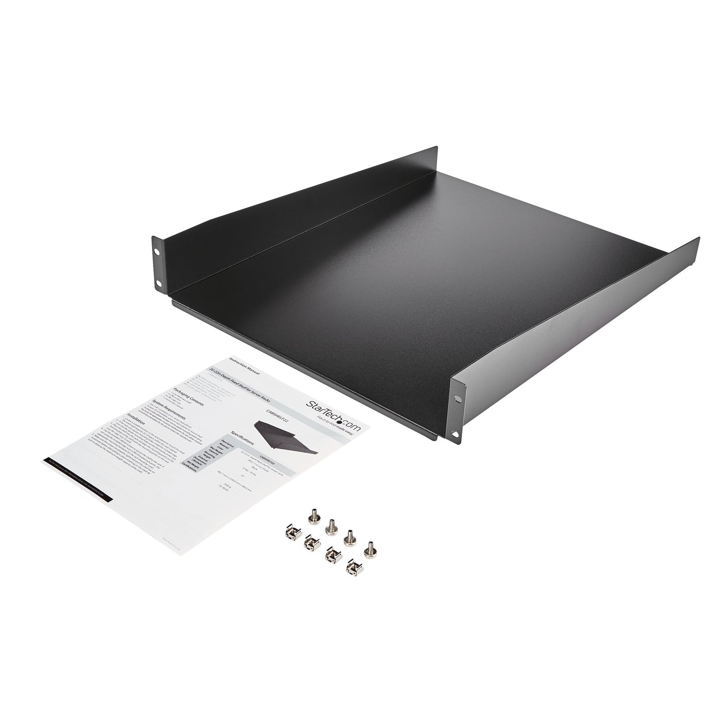 StarTech.com CABSHELF22 accesorio para rack Estantería