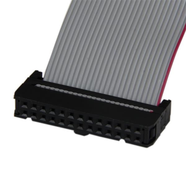 StarTech.com DB25 (F) - IDC26 DB-25 25 pin D-Sub IDC 26 pin Motherboard Header Gris