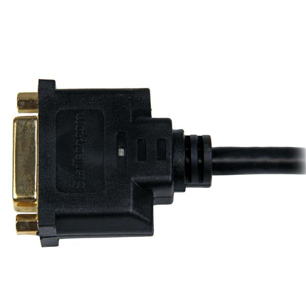 StarTech.com HDDVIMF8IN adaptador de cable de vídeo 0.2 m Negro