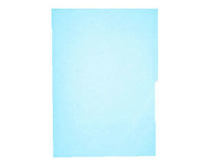 FOLDERS MAPASA HOT COLORS AZUL CARTA C/100