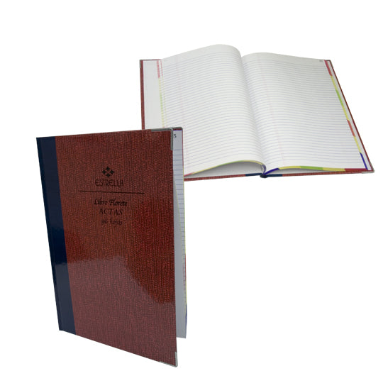LIBRO ESTRELLA FLORETE ACTAS 96 HJS