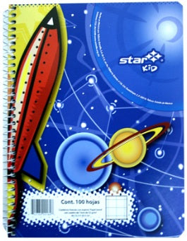 CUADERNO ESTRELLA FRANCESA 100HJS C7