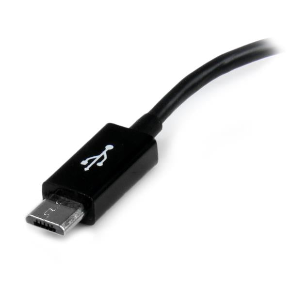 StarTech.com UUSBOTG cable USB USB 2.0 0.127 m Micro-USB B 0.48 Gbit/s