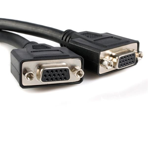 StarTech.com DMSVGAVGA1 adaptador de cable de vídeo 0.2 m 2 x VGA (D-Sub)