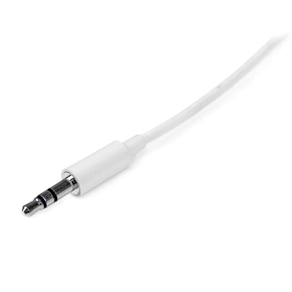 StarTech.com MU3MMMSWH cable de audio 3 m 3,5mm
