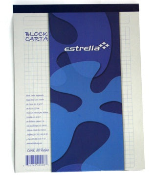 BLOCK ESTRELLA CARTA C7 80 HJS
