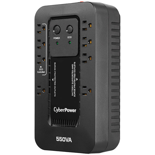 CyberPower EC550G sistema de alimentación ininterrumpida (UPS) En espera (Fuera de línea) 0.55 kVA 330 W 8 salidas AC