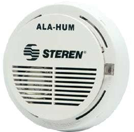 Alarma de Humo Steren con Zumbador Tono de 85 dB
