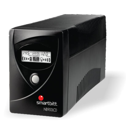 Smartbitt SBNB900LCD sistema de alimentación ininterrumpida (UPS) 0.9 kVA 480 W 6 salidas AC