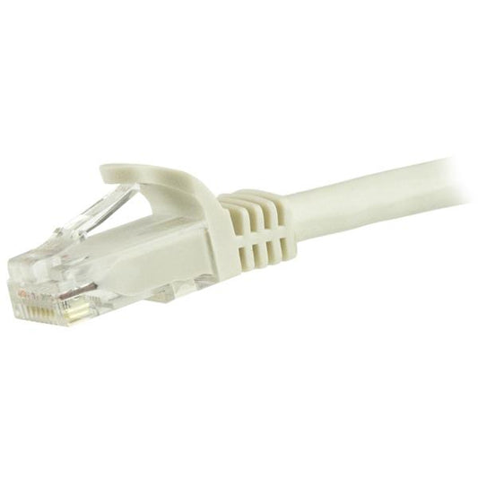 Cable de red StarTech.com N6PATCH6WH Cat6 UTP RJ45 sin enganches, 1.8 m, blanco