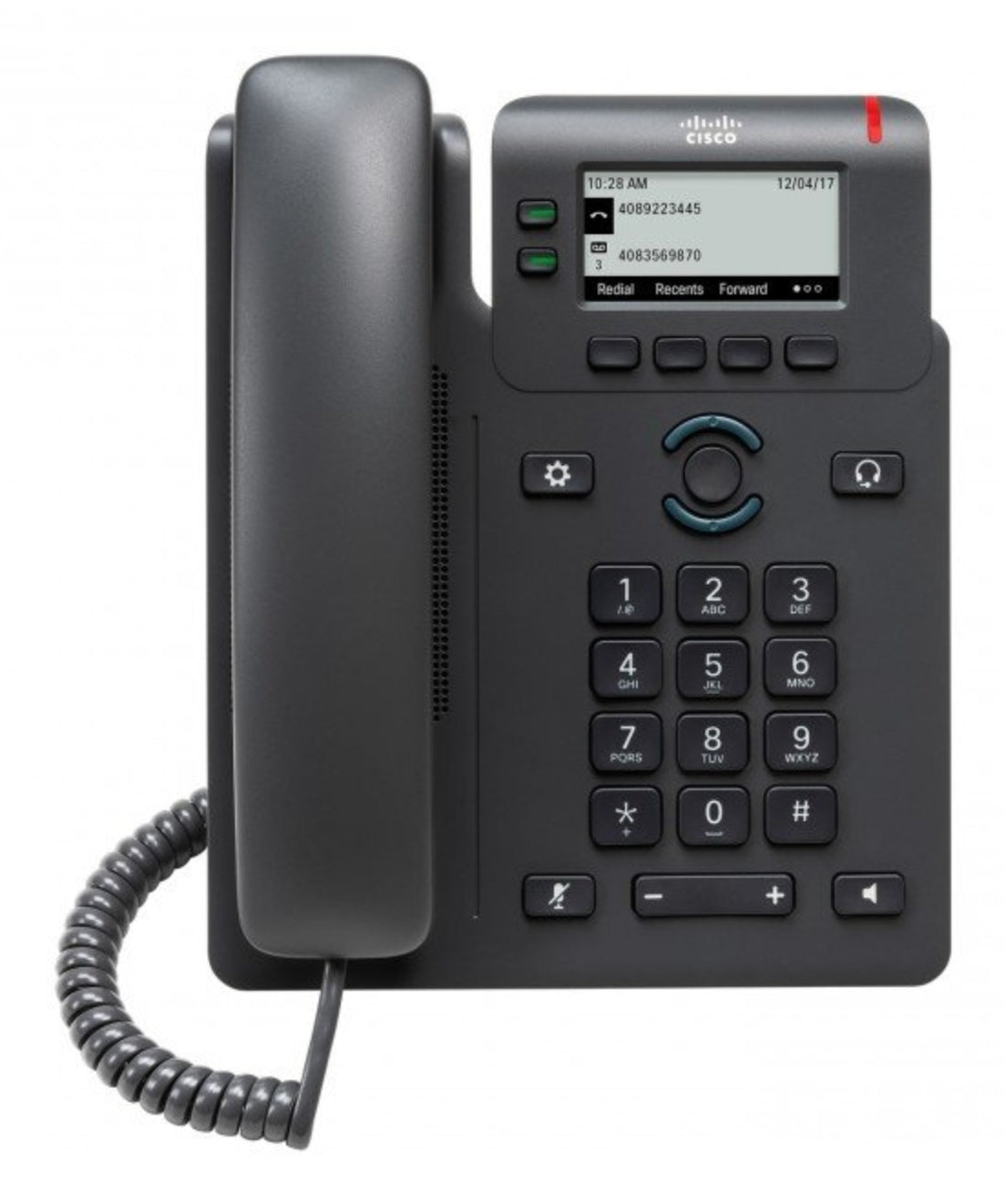 Cisco 6821 teléfono IP Negro 2 líneas