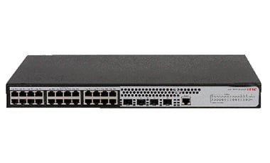 Switch SMB H3C S1850V2 28P HPWR EI L2 Conmutador Ethernet con 24 puertos PoE BASE T y 4 puertos SFP and 4 1000BASE X SFP