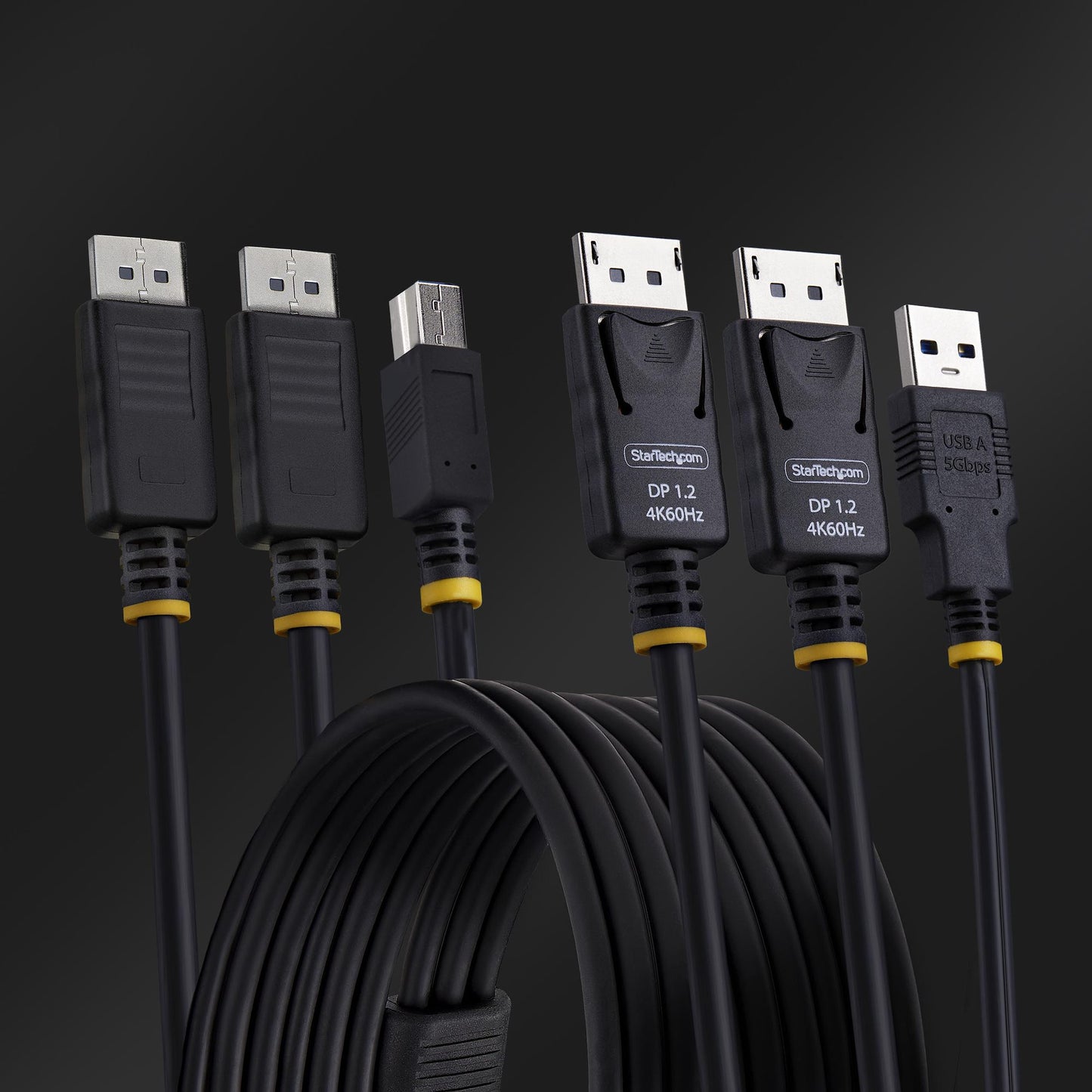 StarTech.com DDU1226-KVM-CABLE cable para video, teclado o ratón (KVM) Negro