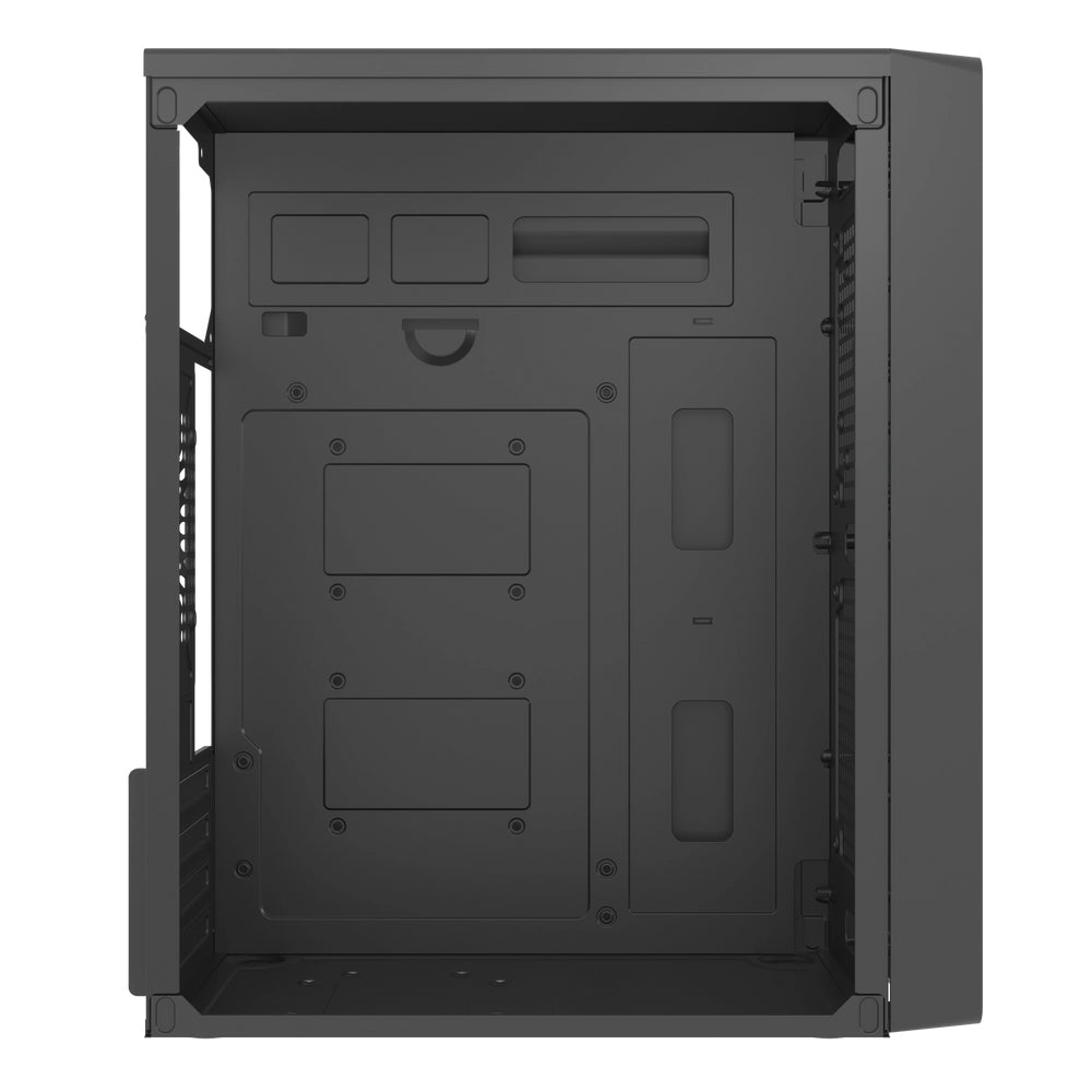 Gabinete Compacto Acteck Mini Torre Kioto GC220F / Max MB M-ATX Fuente ATX 500 W / 2x USB 2.0/ Advanced Negro
