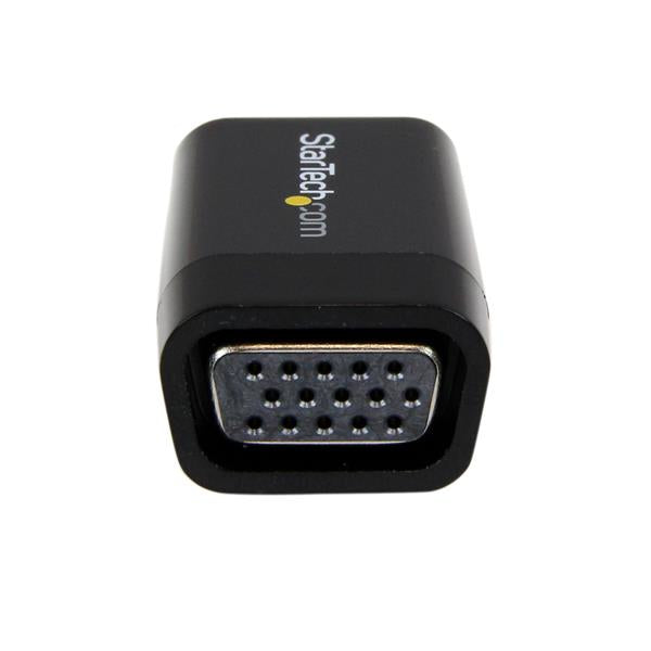 StarTech.com HD2VGAMICRO cambiadores de género de cables Negro