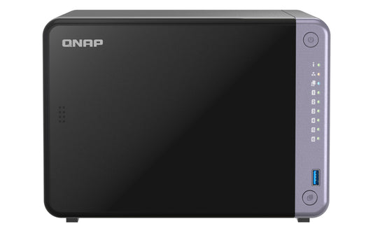 QNAP TS-632X-4G-US servidor NAS o de almacenamiento Tower Alpine Alpine AL-524 4 GB DDR4 QNAP QTS Negro