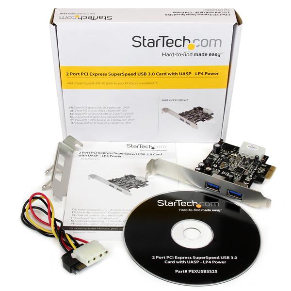 StarTech.com PEXUSB3S25 tarjeta o adaptador de interfaz Interno USB 3.2 Gen 1 (3.1 Gen 1)