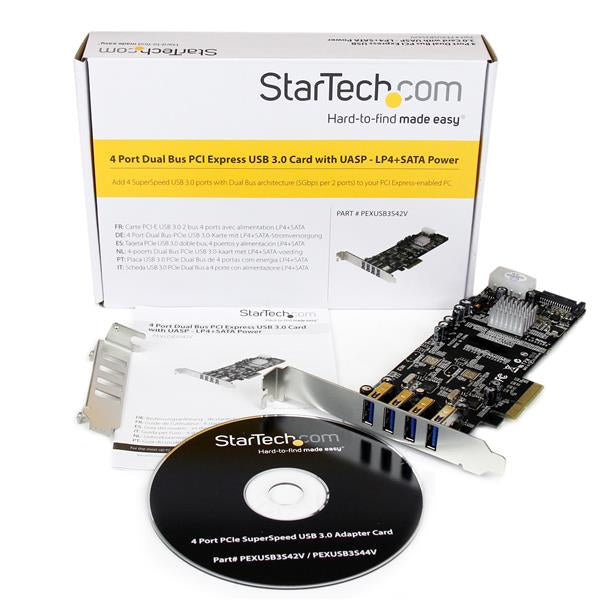 StarTech.com PEXUSB3S42V tarjeta o adaptador de interfaz Interno USB 3.2 Gen 1 (3.1 Gen 1)