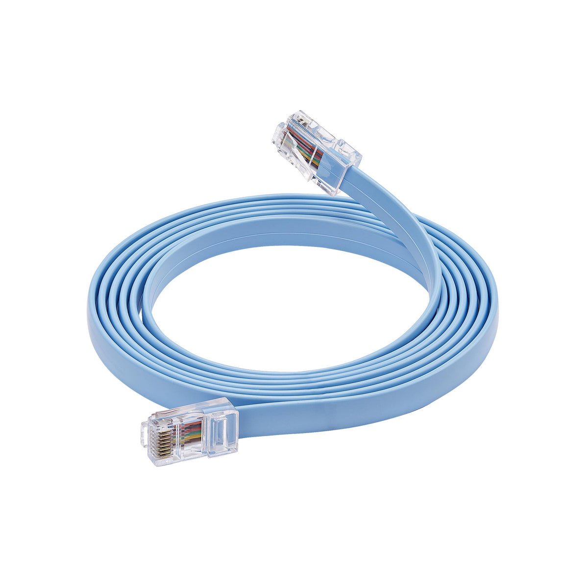 StarTech.com ROLLOVERMM6 cable de red Azul Plano