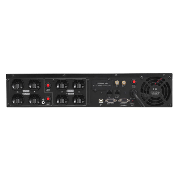 CyberPower OR2200LCDRT2U sistema de alimentación ininterrumpida (UPS) Línea interactiva 2 kVA 1320 W 8 salidas AC