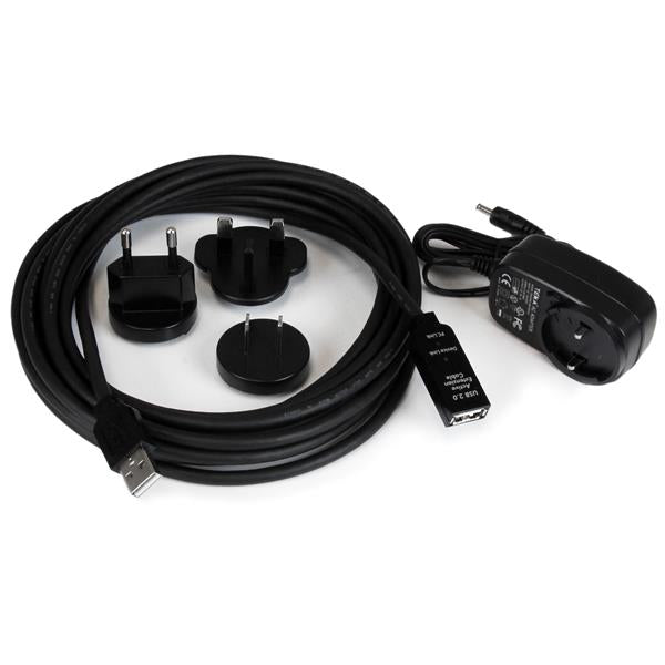 StarTech.com USB2AAEXT5M cable USB USB 2.0 5 m USB A 0.48 Gbit/s Negro