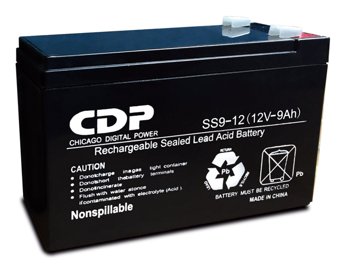 CDP SLB12-9 batería para sistema UPS Sealed Lead Acid (VRLA) 12 V 9 Ah