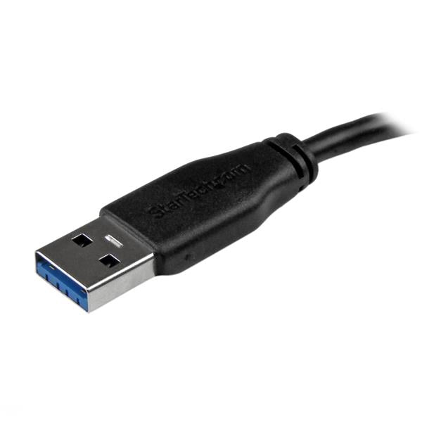 StarTech.com USB3AUB2MS cable USB USB 3.2 Gen 1 (3.1 Gen 1) 2 m USB A Micro-USB B 5 Gbit/s Negro