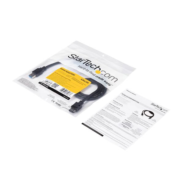 StarTech.com USB3S2ESATA3 cable USB 0.9 m USB A Negro