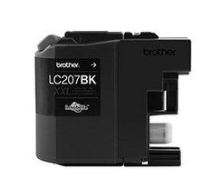 Tinta Brother LC207BK Rendimiento 1200 Páginas MFCJ4420DW MFCJ4620D Color Negro