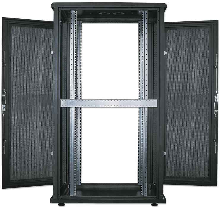 Intellinet 713276 armario rack Rack o bastidor independiente Negro