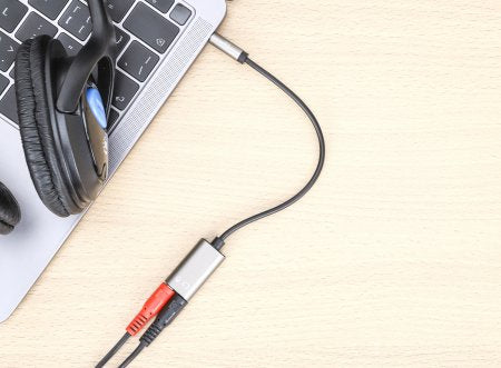 Manhattan 356107 cambiadores de género de cables 3.5mm 2x 3.5mm Negro, Plata