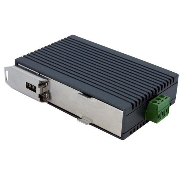 StarTech.com IES5102 dispositivo de redes No administrado Fast Ethernet (10/100) Negro