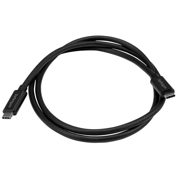 StarTech.com USB31CC1M cable USB USB 3.2 Gen 2 (3.1 Gen 2) USB C 10 Gbit/s Negro