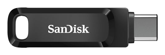 Memoria USB SanDisk Ultra Dual Drive Go 128GB USB 3 2 Type-A y Color negro SDDDC3-128G-G46