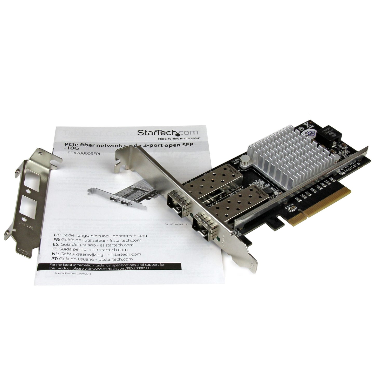 StarTech.com PEX20000SFPI tarjeta de red Interno 20000 Mbit/s