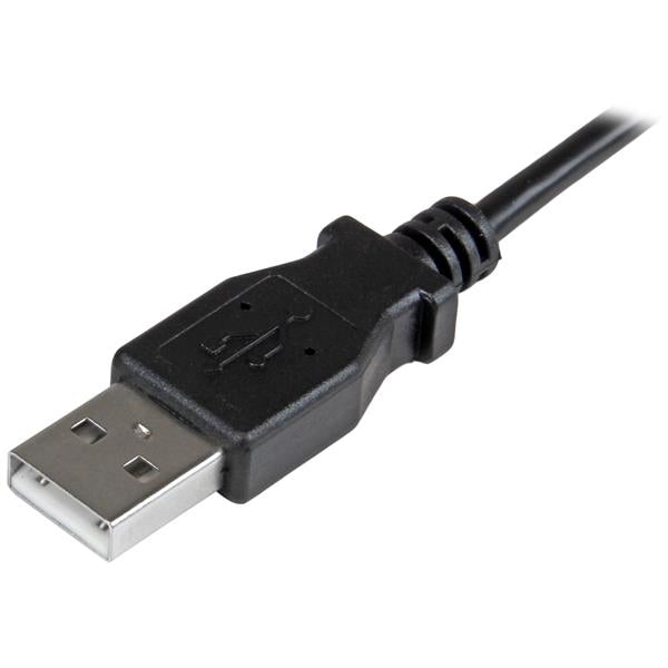 StarTech.com USBAUB2MRA cable USB USB 2.0 USB A Micro-USB B 0.48 Gbit/s Negro